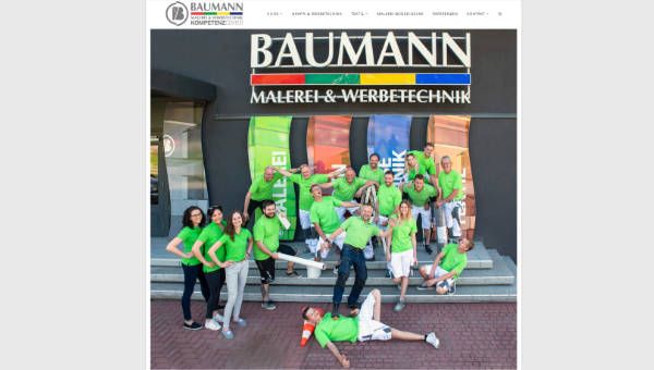 Bauman Tirol Website